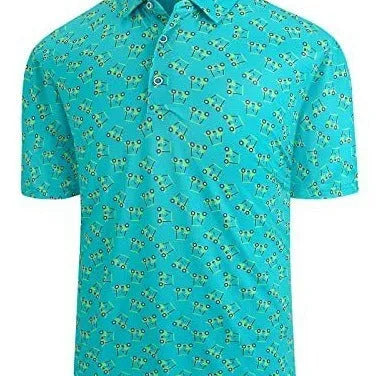 Men's 3D printed short sleeve t-shirt in Japanese retro style with mesh polyester fabric and zip details.
