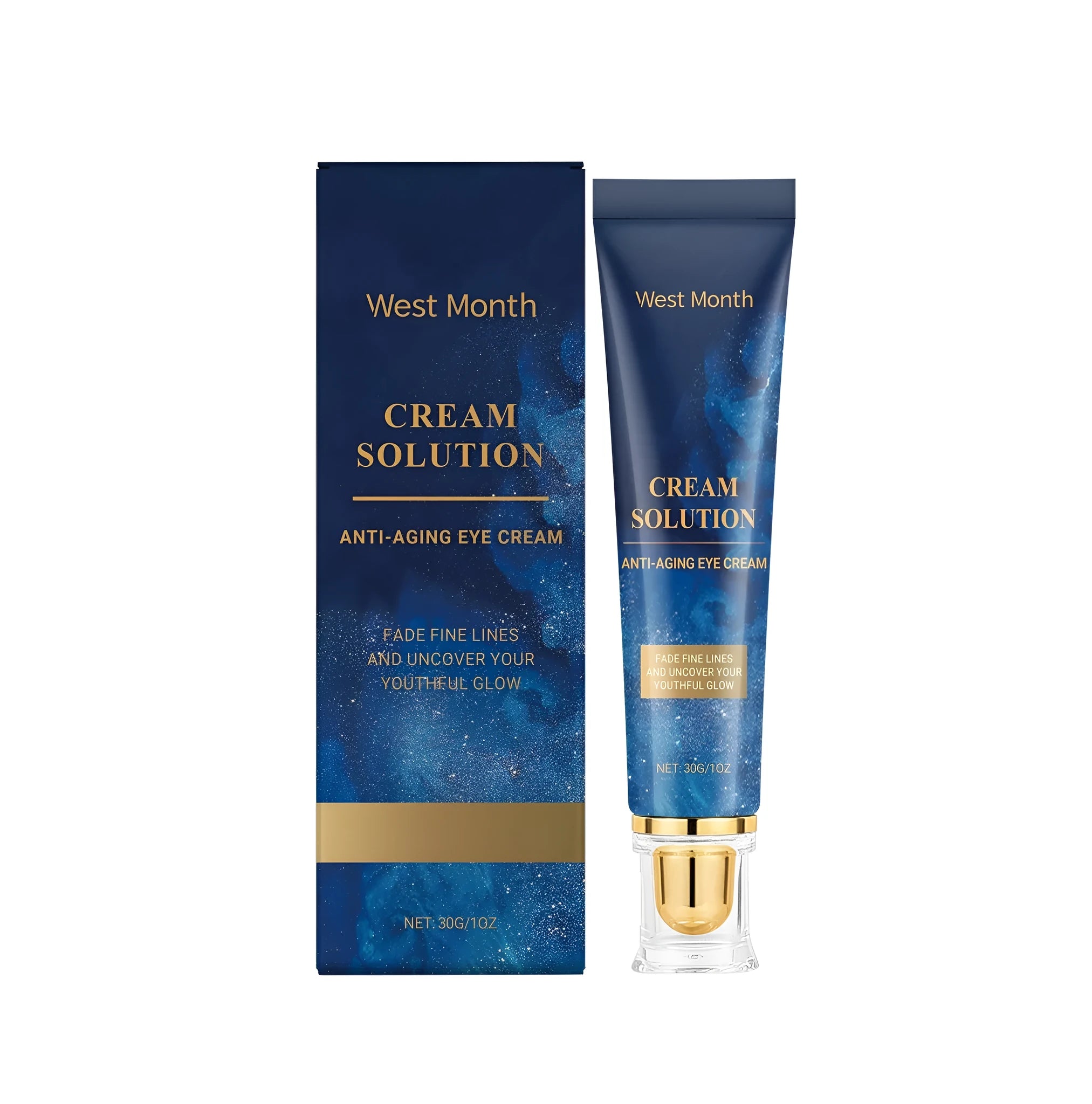 Jar of Light Spot Tightening and Repairing Eye Cream, 30g net weight.