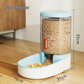 3.8 litre automatic pet water fountain in blue, grey, pink or green for cats and dogs