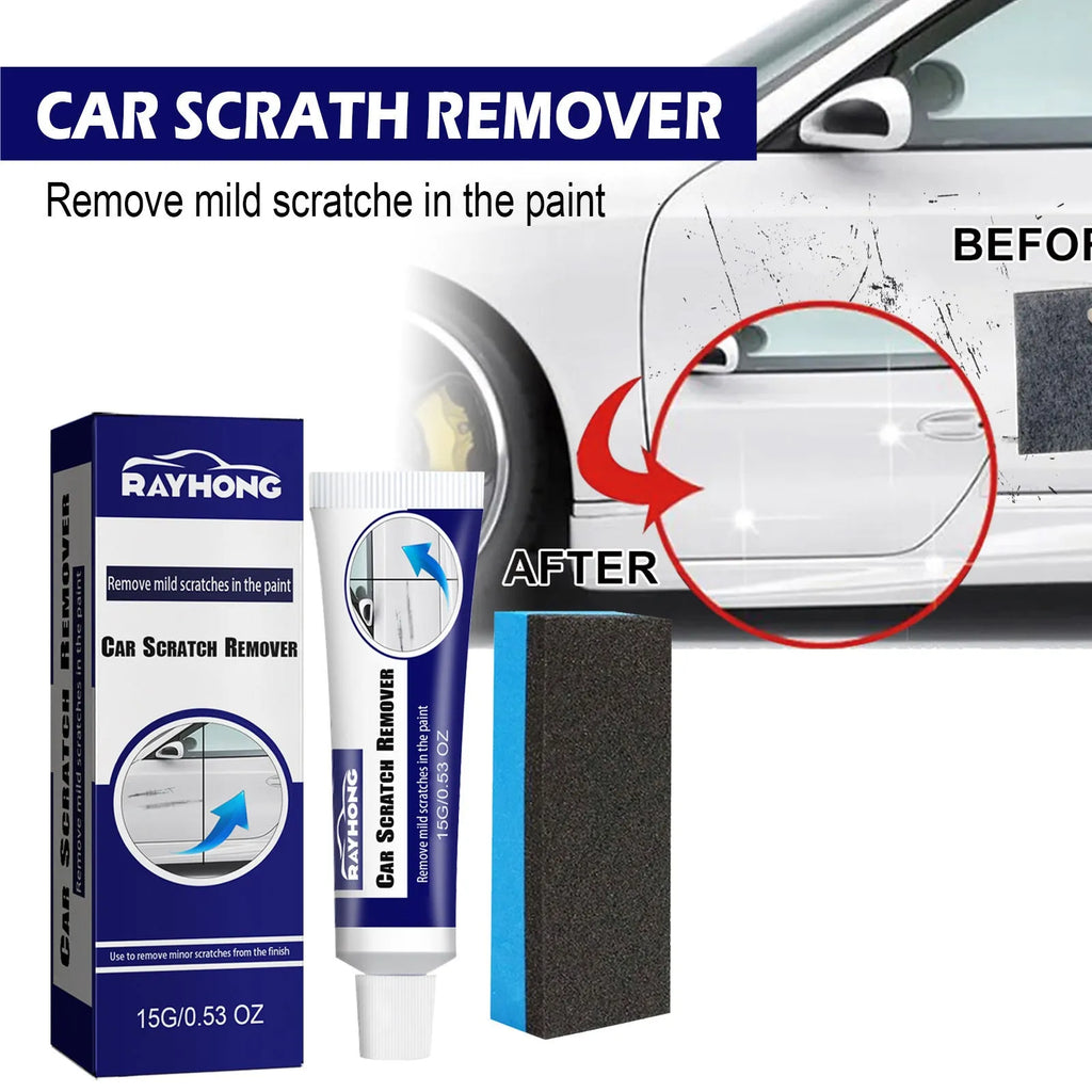 Car scratch remover renovation paint repair kit 15g with sponge applicator for car bodywork