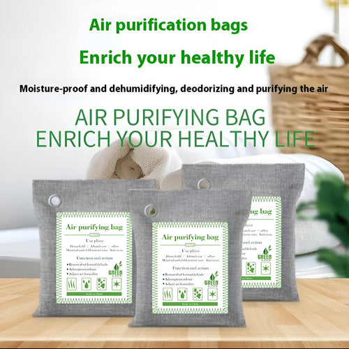 Bamboo charcoal bags for formaldehyde removal in household air purification