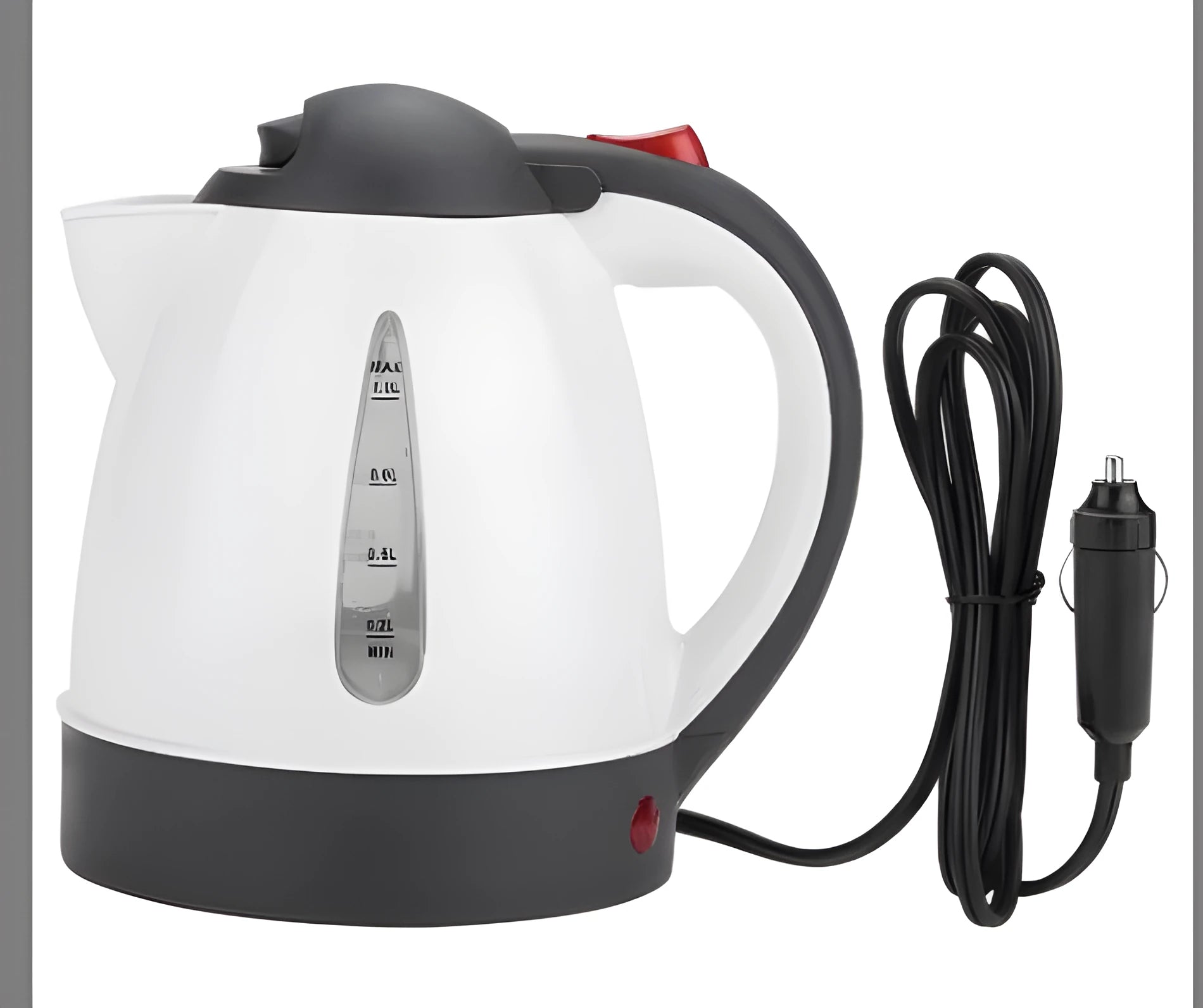 12V 24V 1000ml ABS travel kettle for vehicle use in car or RV