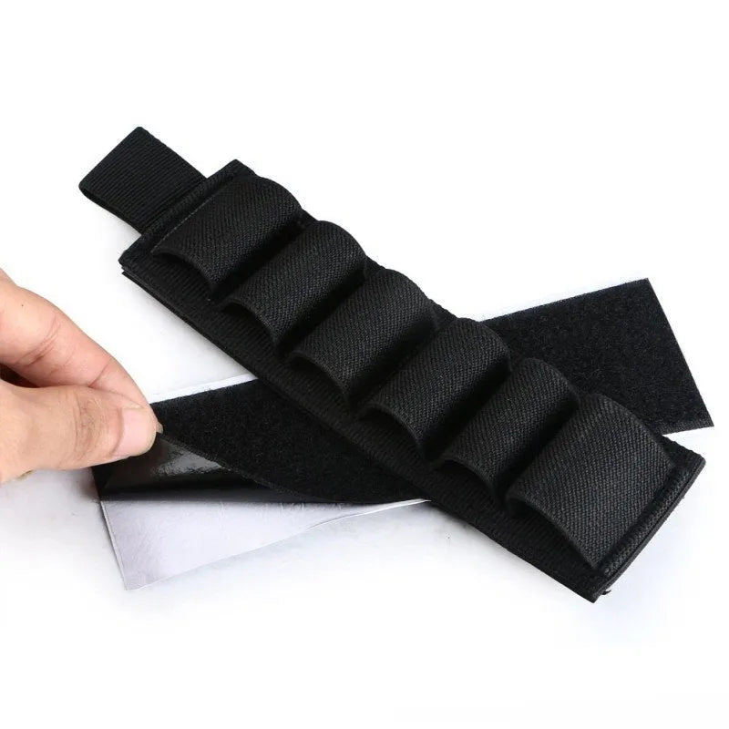 6-hole tactical storage stickers in 1000D nylon fabric measuring 5 by 16.5 centimetres with toolkit