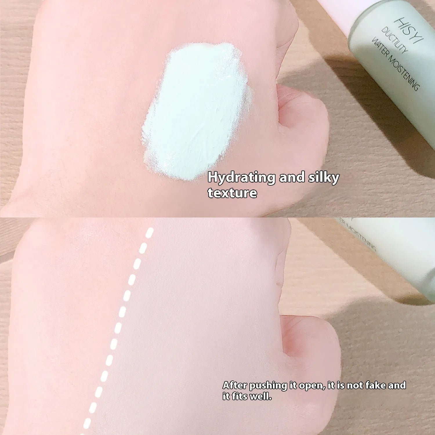 Silky clear makeup primer with brightening effect in three colour options