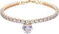 Rhinestone heart-shaped decorative collar for cats and dogs in gold metal finish