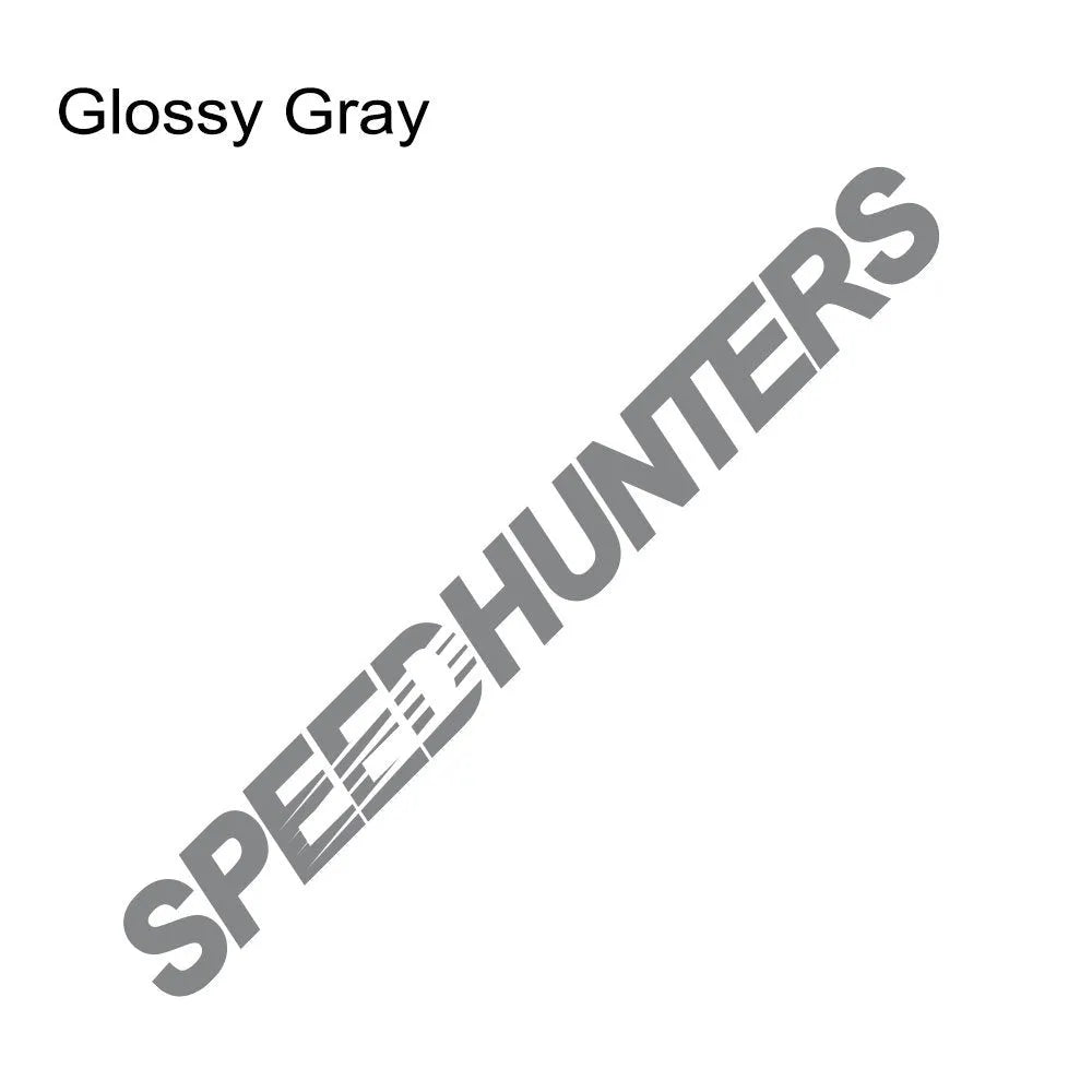 Speed Hunters reflective vinyl car sticker 59cm by 10cm for rear gear application