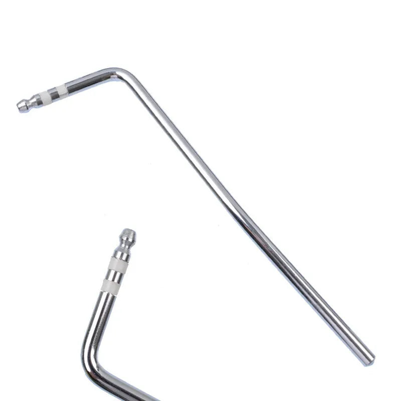 Guitar tremolo arm replacement part in black, blue, gold and silver chrome metal finishes