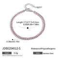 18K gold stainless steel claw chain bracelet for women, geometric design, three colour options JDB0204012 JDB0204012-S JDB0204004-S