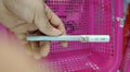 Black gel pen with full needle tube, plastic body 14.1x1.1cm, non-erasable ink
