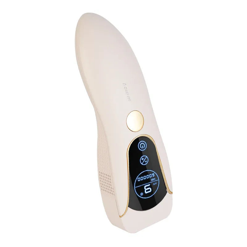 Sundial hair removal device for body, face and private areas in green, pink or white colours
