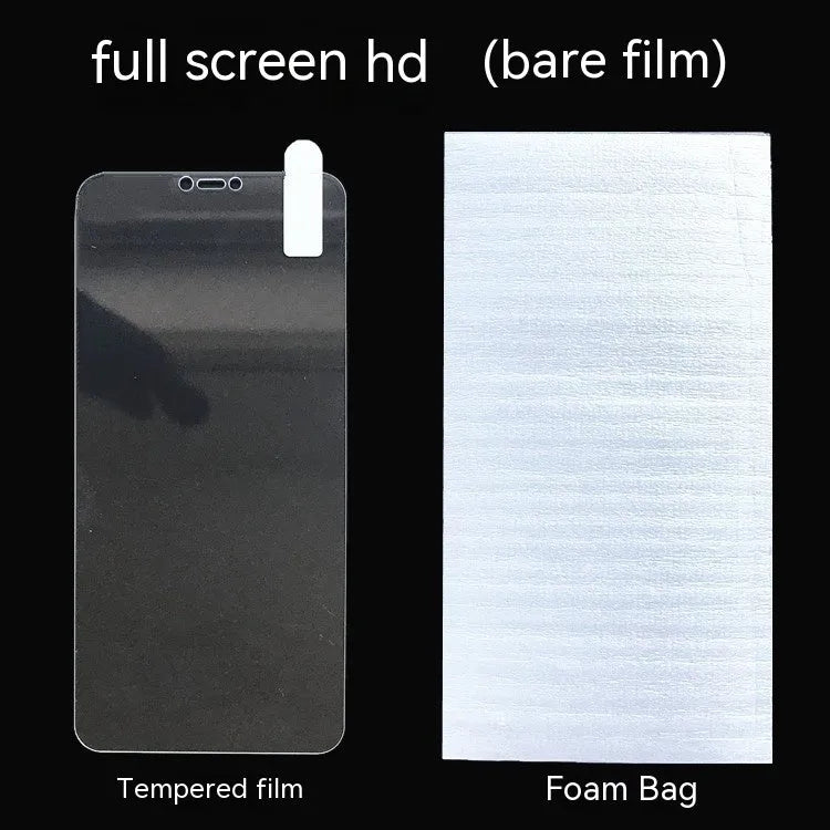 HD tempered glass screen protector for Samsung S24 phone showing fullscreen coverage.
