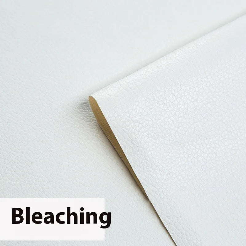 Self-adhesive PVC leather repair patch 50x138cm 0.5mm thick for sofa and car seat renovation