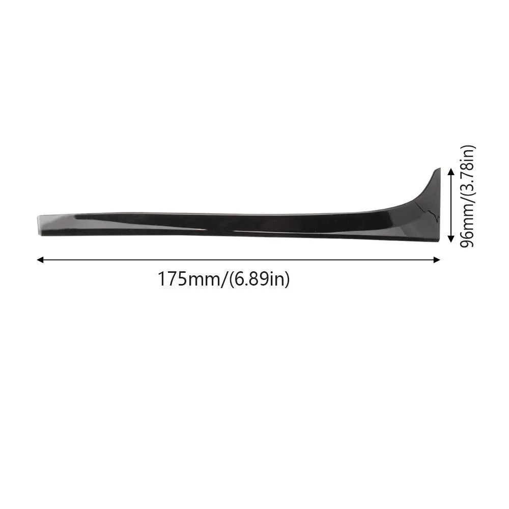 Glossy black ABS rear window spoiler wing for Volkswagen Golf 7 MK7 car