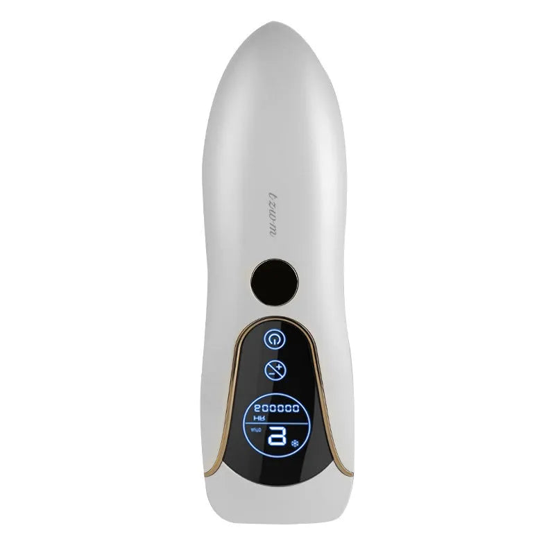 Sundial hair removal device for body, face and private areas in green, pink or white colours