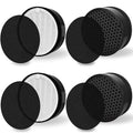 Levoit LV-H132 replacement air filter and filter cotton set measuring 19x19x6.3 cm