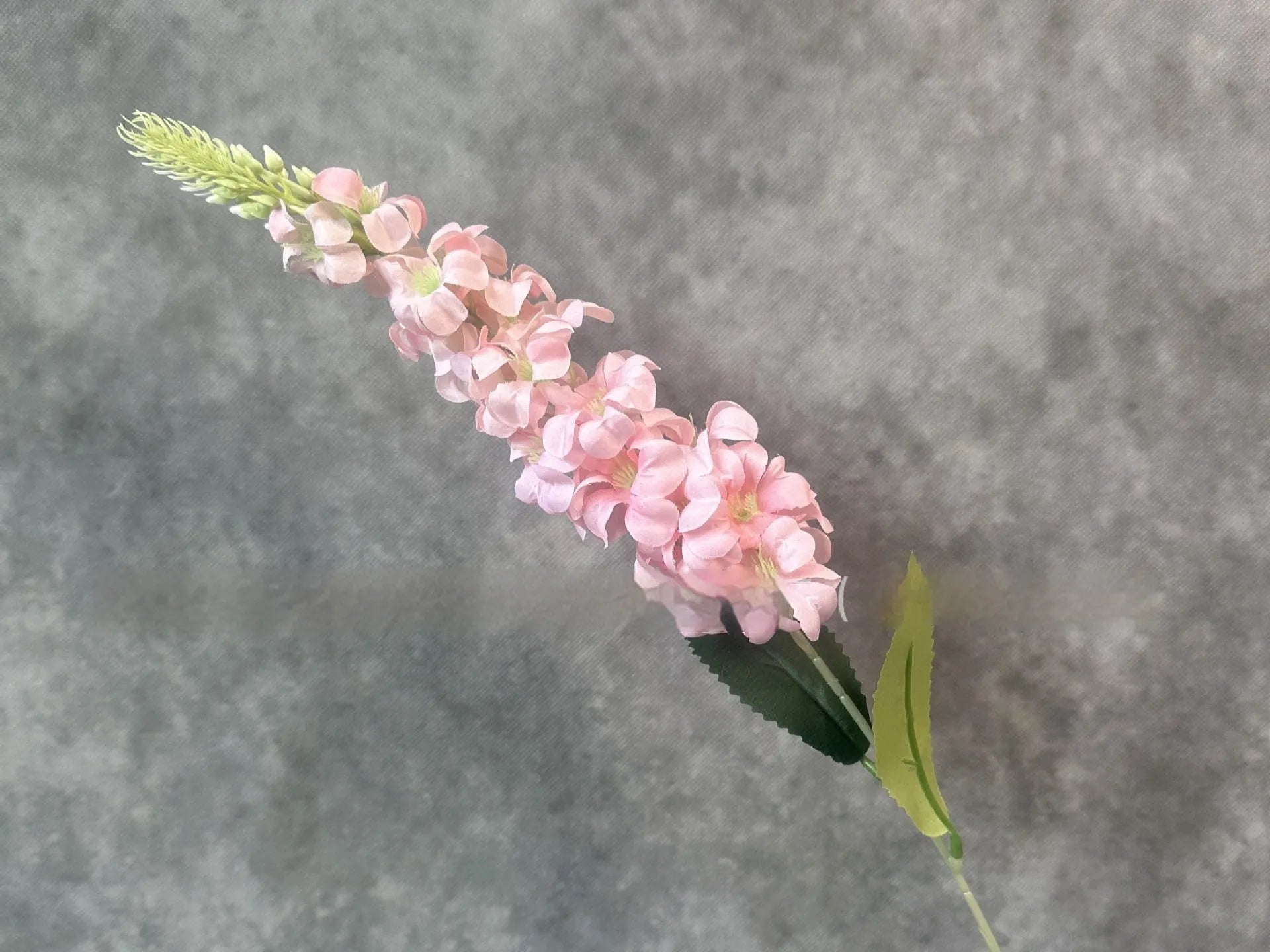 Artificial silk antirrhinum hyacinth stem 72cm, flower part 25cm, multiple colour options for decoration