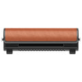 USB car rear seat cooling fan unit with 1.5 metre cable in black, brown, or red colour options
