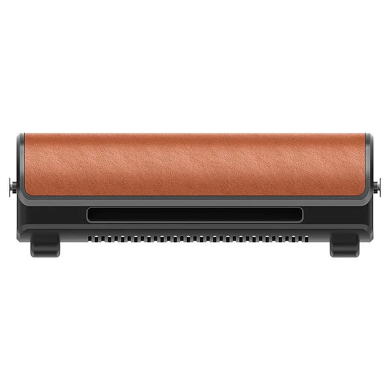 USB car rear seat cooling fan unit with 1.5 metre cable in black, brown, or red colour options