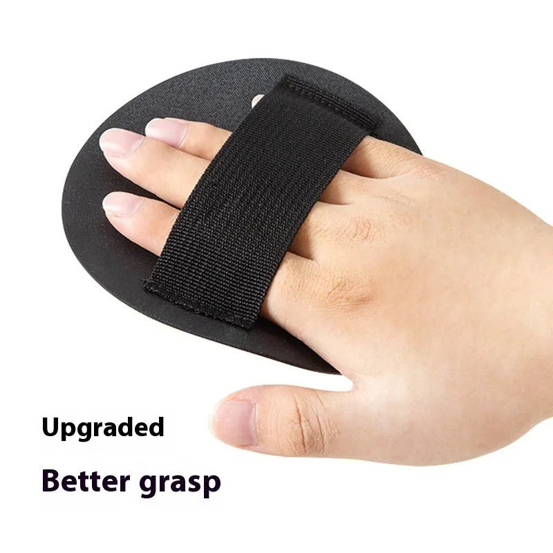Rubber bath gadget finger style with round cake design options for women's bathroom towel organisation