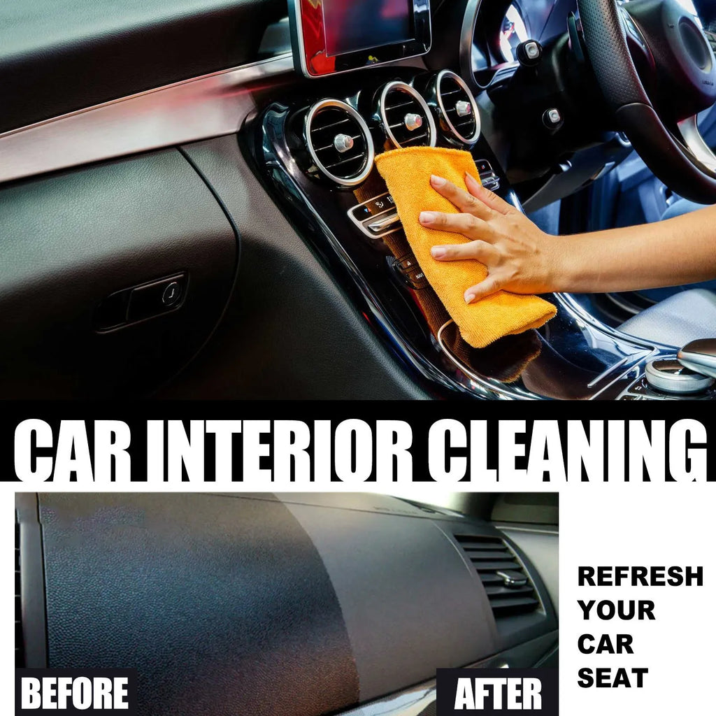 120ml car interior renovation cleaner bottle for dashboard leather plastic cleaning