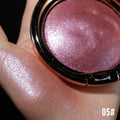 C-F019 high gloss gel nail polish bottle showing mirror finish, available in six metallic colour shades