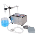 CNC automatic quantitative filling machine GFK-280 model on a workbench