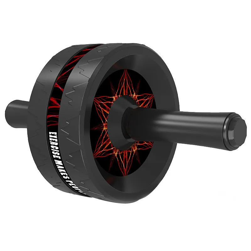 Abdominal wheel fitness equipment with quick-forming belly contracting roll in various colour options