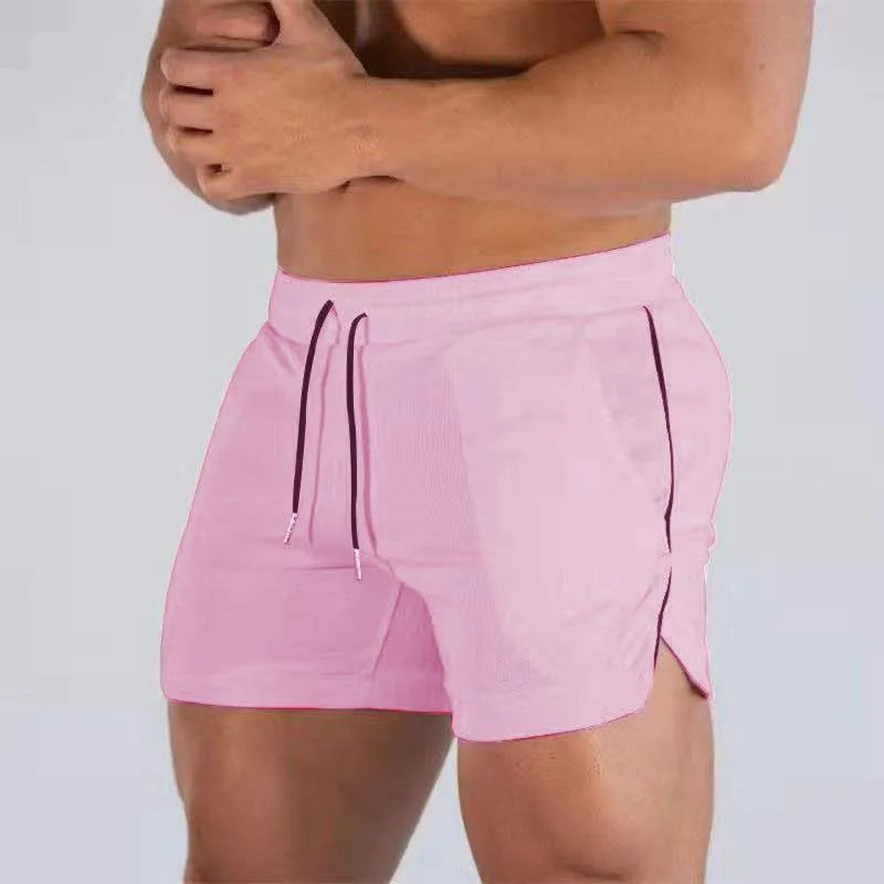 Men's stretch polyester swim shorts summer swimwear in multiple colours slim fit S to XXXXL for running and fitness