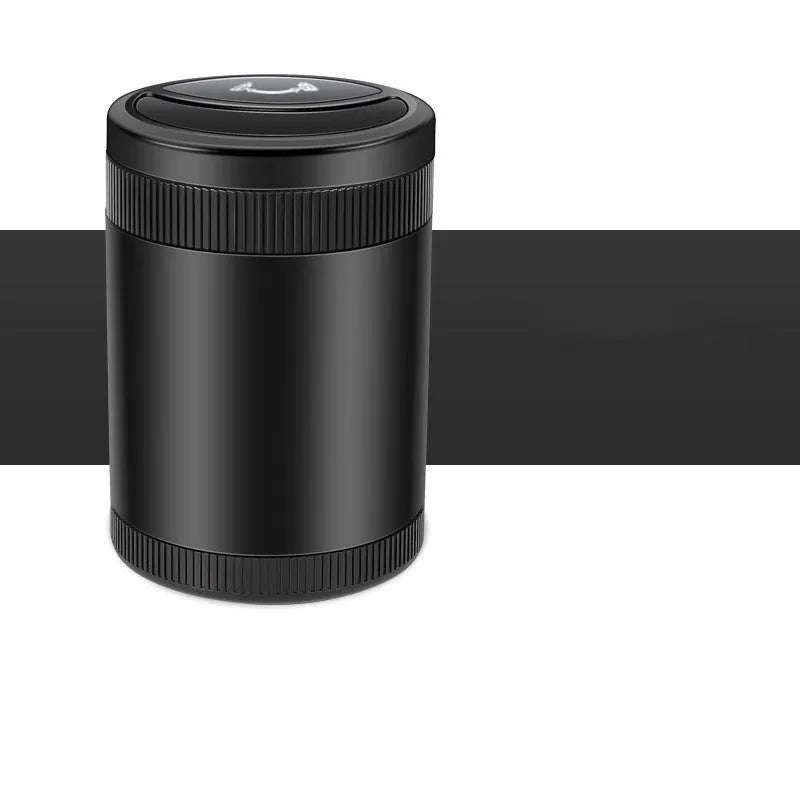 Automatic sensing ashtray in Deep Sky Grey colour with USB connectivity for vehicle home office use