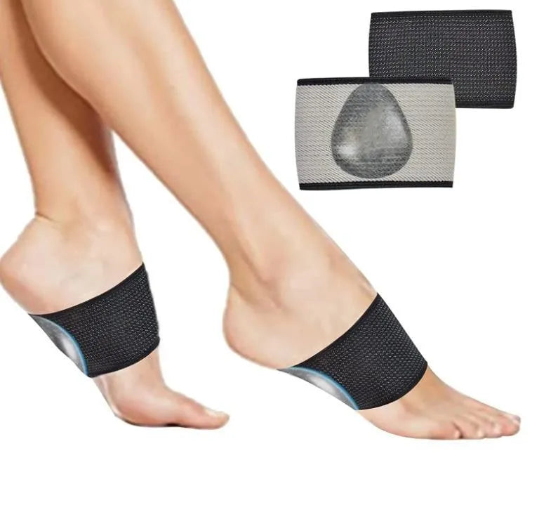 Elastic arch support foot bandage for flat feet in heart style and ordinary style options