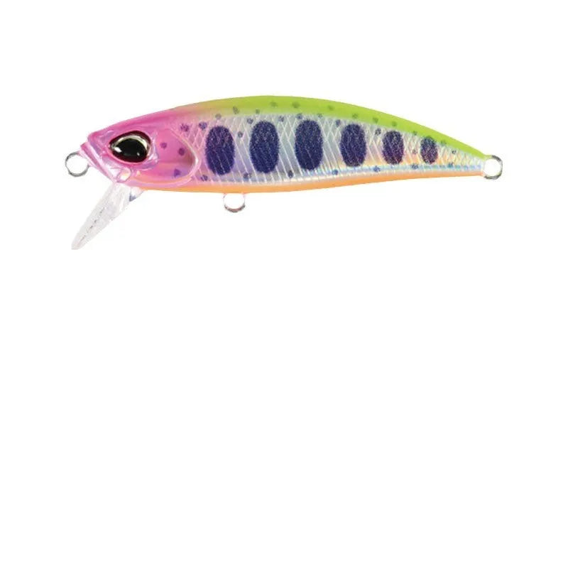 48mm submerged mino fishing lure for mandarin fish and snakehead in various colours