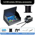 Underwater fishing camera with 4.3-inch screen, wide-angle lens and night vision lights
