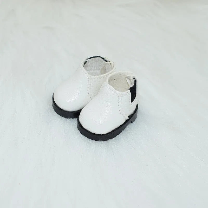 17cm doll replacement shoes in multiple styles from 3.5cm to 3.8cm PU footwear