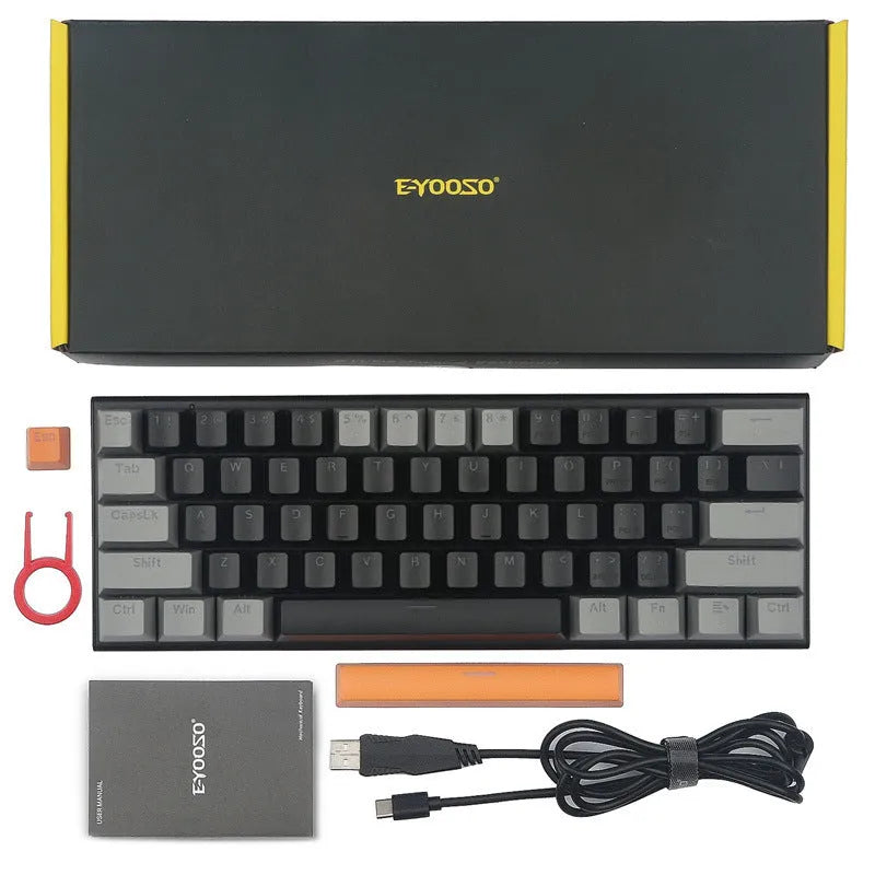 Z11 aluminium alloy mechanical keyboard key cap set showing multiple colourway options