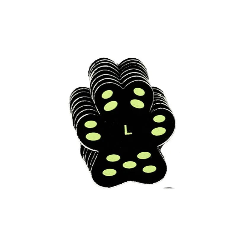 Breathable invisible claw pad footstickers for dog paw protection in S and M sizes