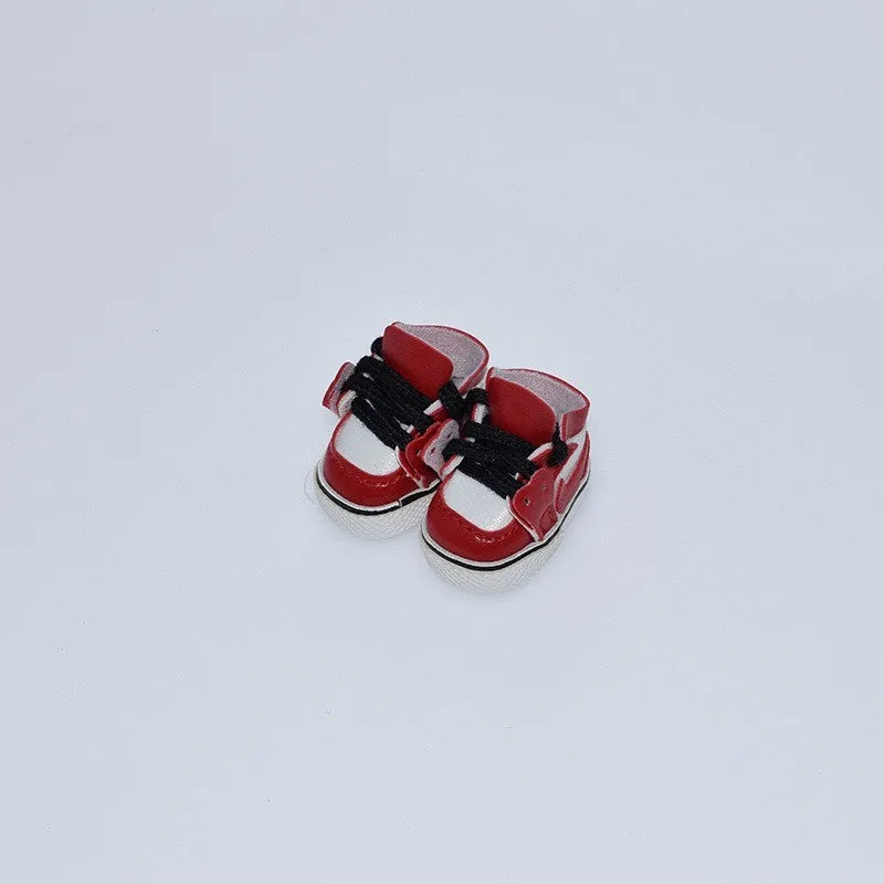 17cm doll replacement shoes in multiple styles from 3.5cm to 3.8cm PU footwear