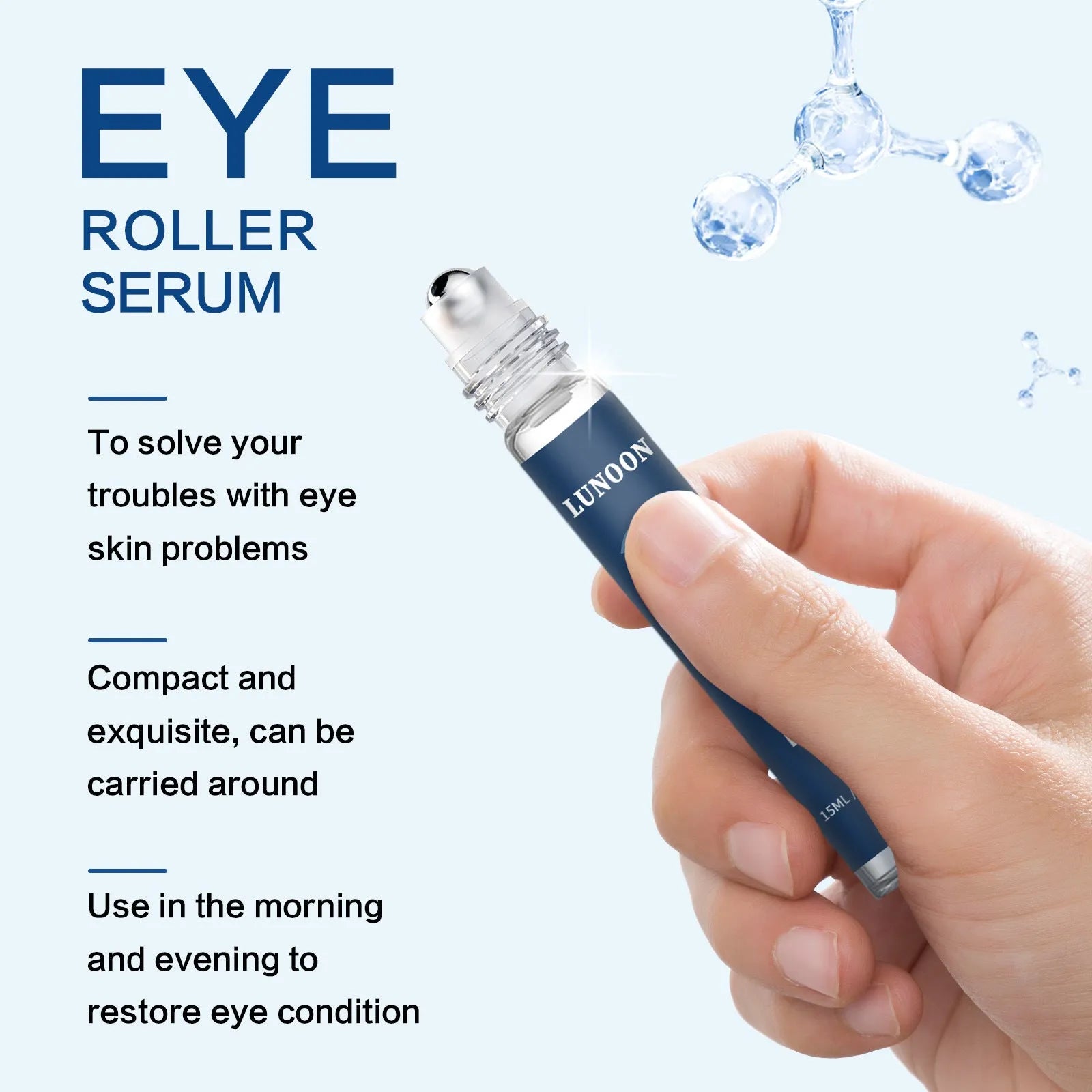 15ml moisturising lifting firming eye essence for reducing fine lines around the eyes, universal skin type