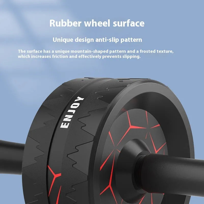 Abdominal wheel fitness equipment with quick-forming belly contracting roll in various colour options