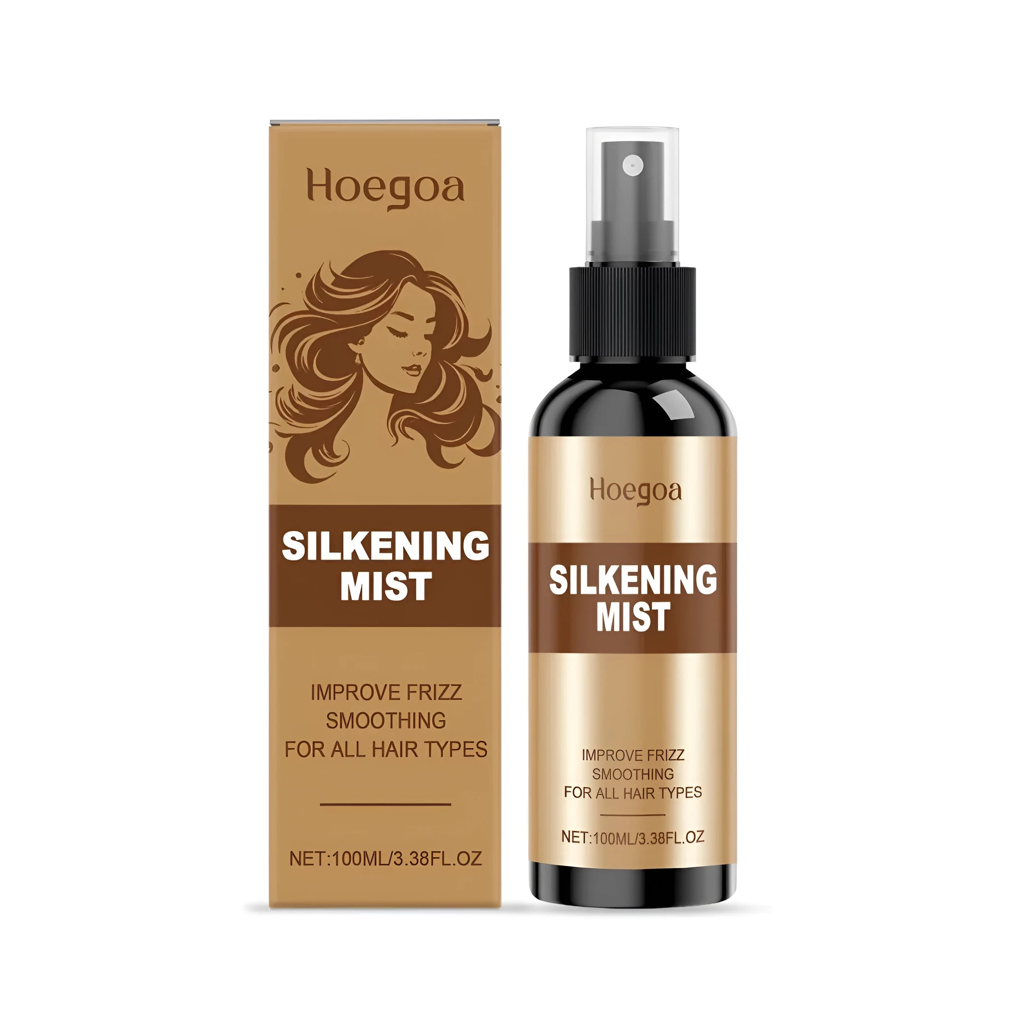 100ml bottle of hair care spray with collagen and botanical extracts