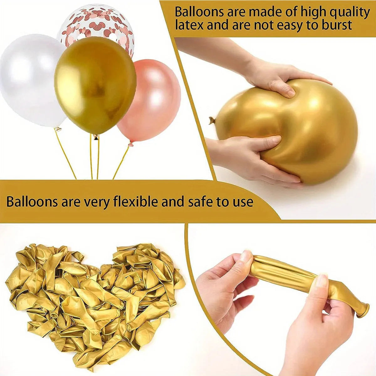 Balloon Arch Kit 120PCs Cross White Dove Balloon Set for Wedding Birthday Party Decoration, 10 Inch Oxford Cloth Cartoon Animal Shape Balloons
