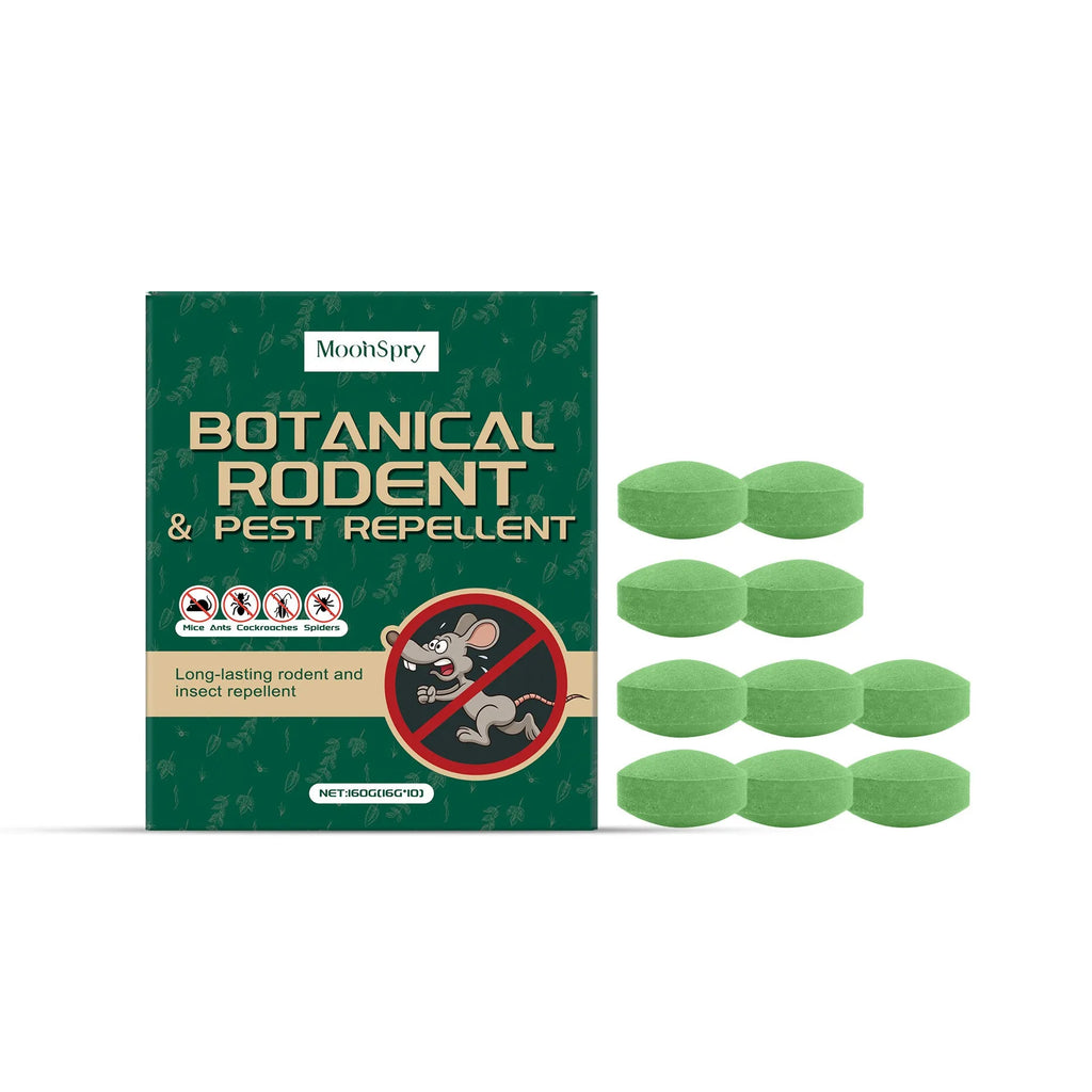 Warehouse anti-mouse repellent pills in mesh bags for storage protection