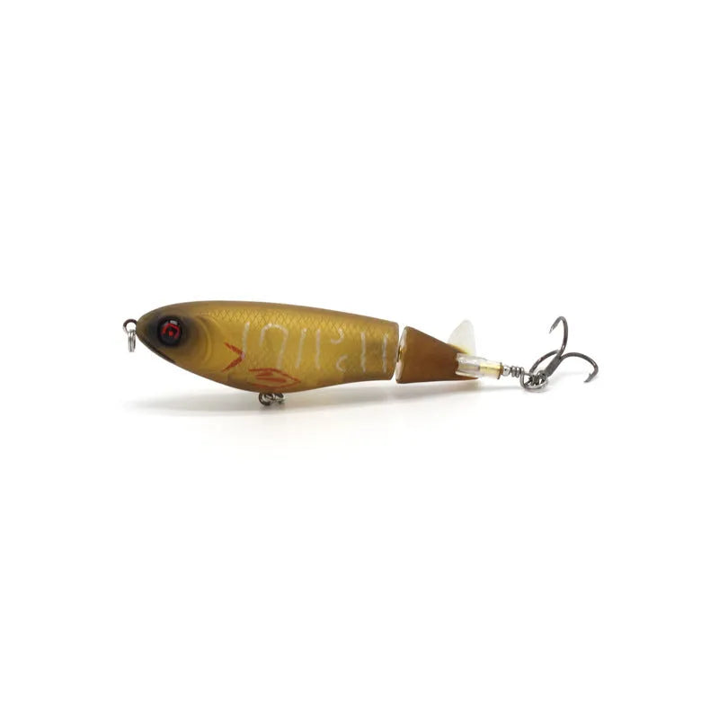 7.5cm artificial fishing bait for road fishing with soft plastic construction and multiple colour options