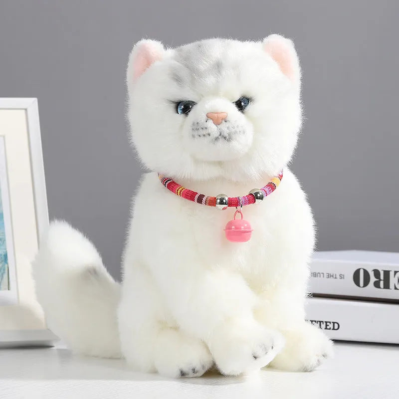 Adjustable pet collar with bell in ethnic pattern, showing colour options: black, blue, pink, red, white.