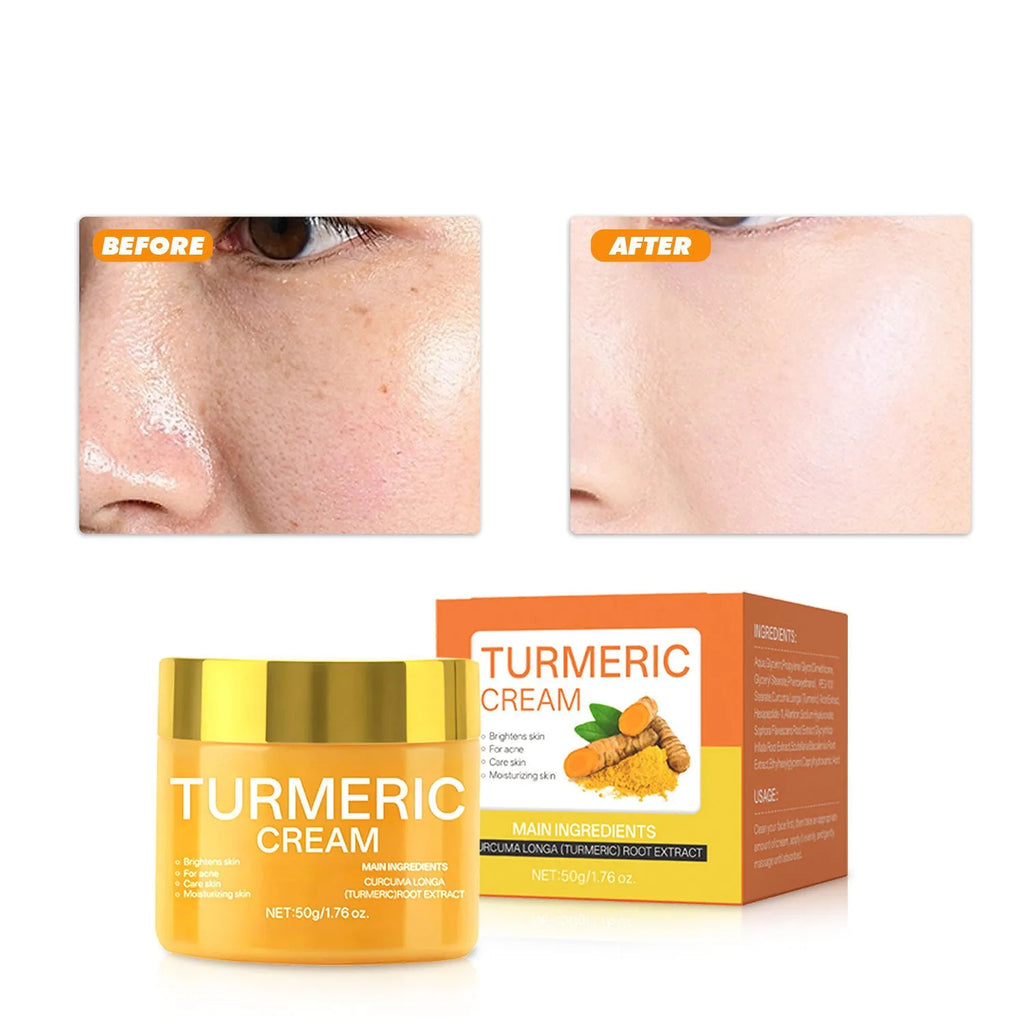 50g jar of moisturising cream for facial hydration and skin brightening