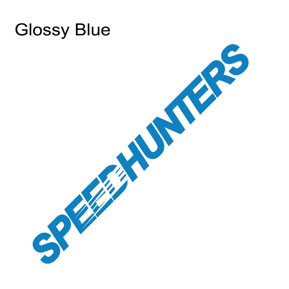 Speed Hunters reflective vinyl car sticker 59cm by 10cm for rear gear application