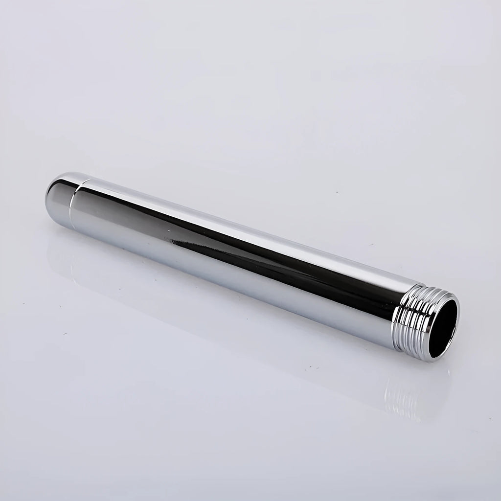 Three-head metal enema vaginal cleaning flusher with flannel bag in space aluminium alloy