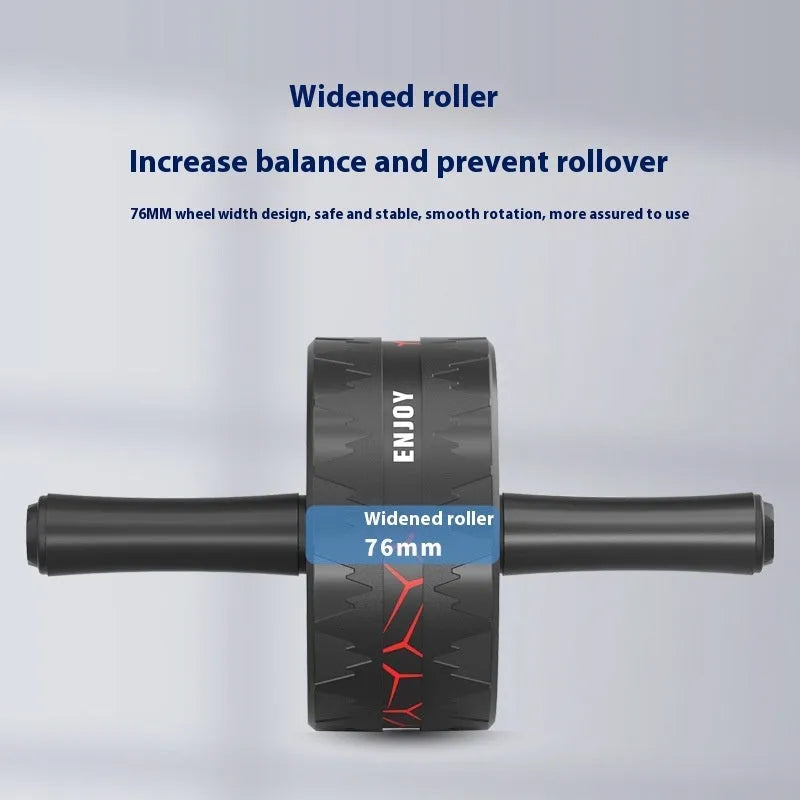 Abdominal wheel fitness equipment with quick-forming belly contracting roll in various colour options