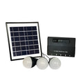 XT-5000A solar LED light with 4Wp photovoltaic panel and 3Ah battery for outdoor use