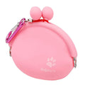 Silicone dog treat waist pouch in yellow with hook-loop fastening for training walks