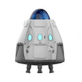 White Bluetooth northern lights ambience light with remote control for starry sky projection